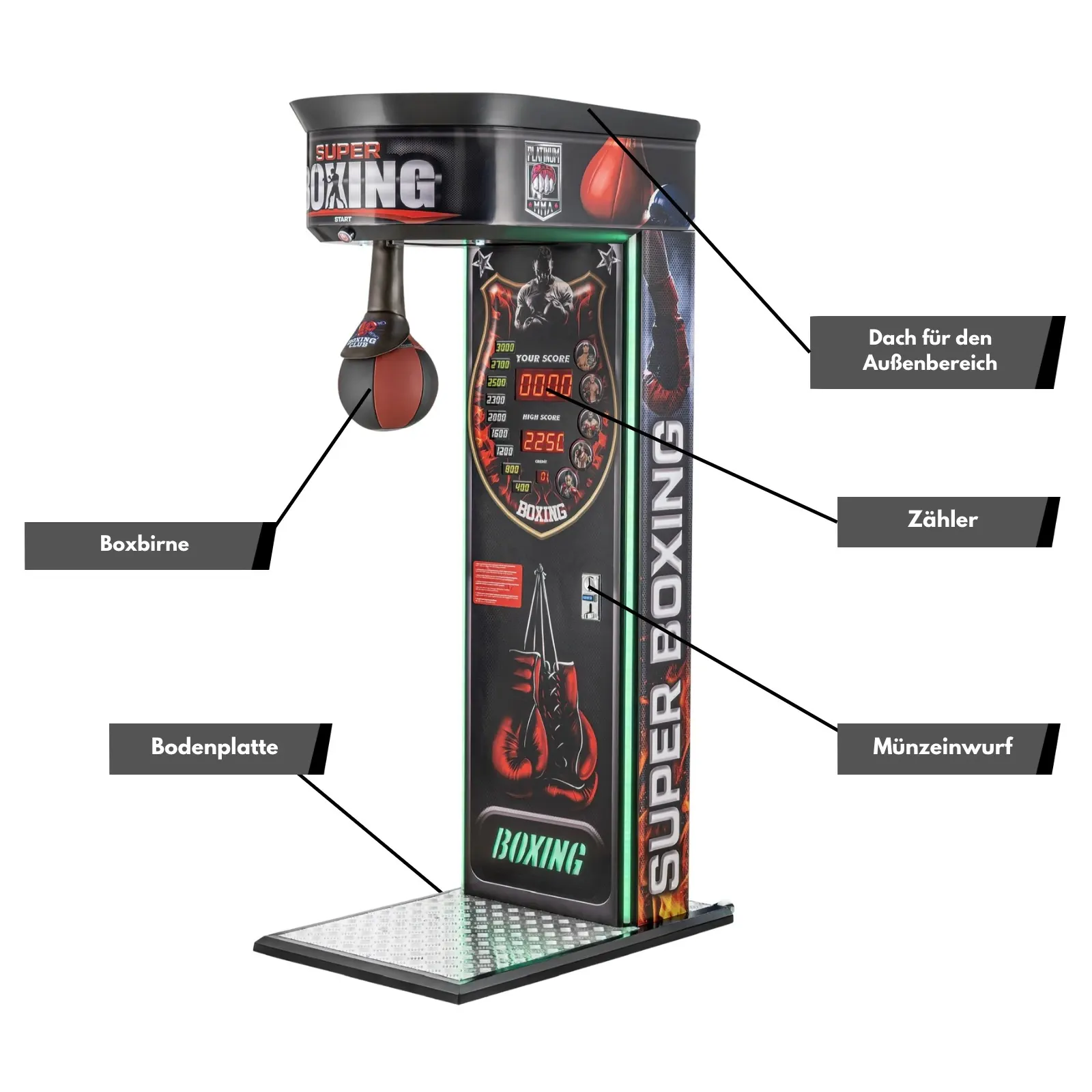 Roter König Boxautomat – Power & Präzision in modernem Design – Bild 4