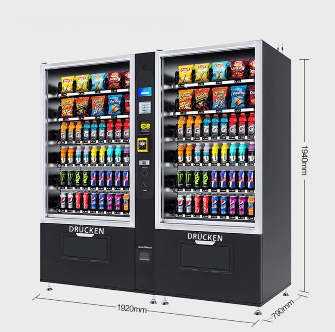 VZ 10 2in1 - Getränke- & Snackautomat 3 VZ 10 2in1 - Getränke- & Snackautomat – Bild 3