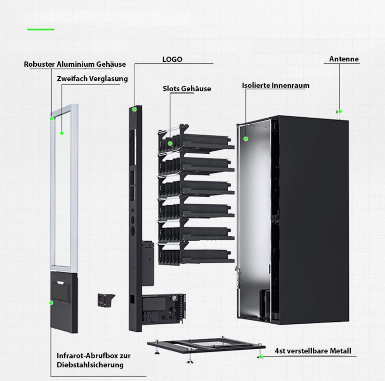 VZ 10 2in1 - Getränke- & Snackautomat 4 VZ 10 2in1 - Getränke- & Snackautomat – Bild 4