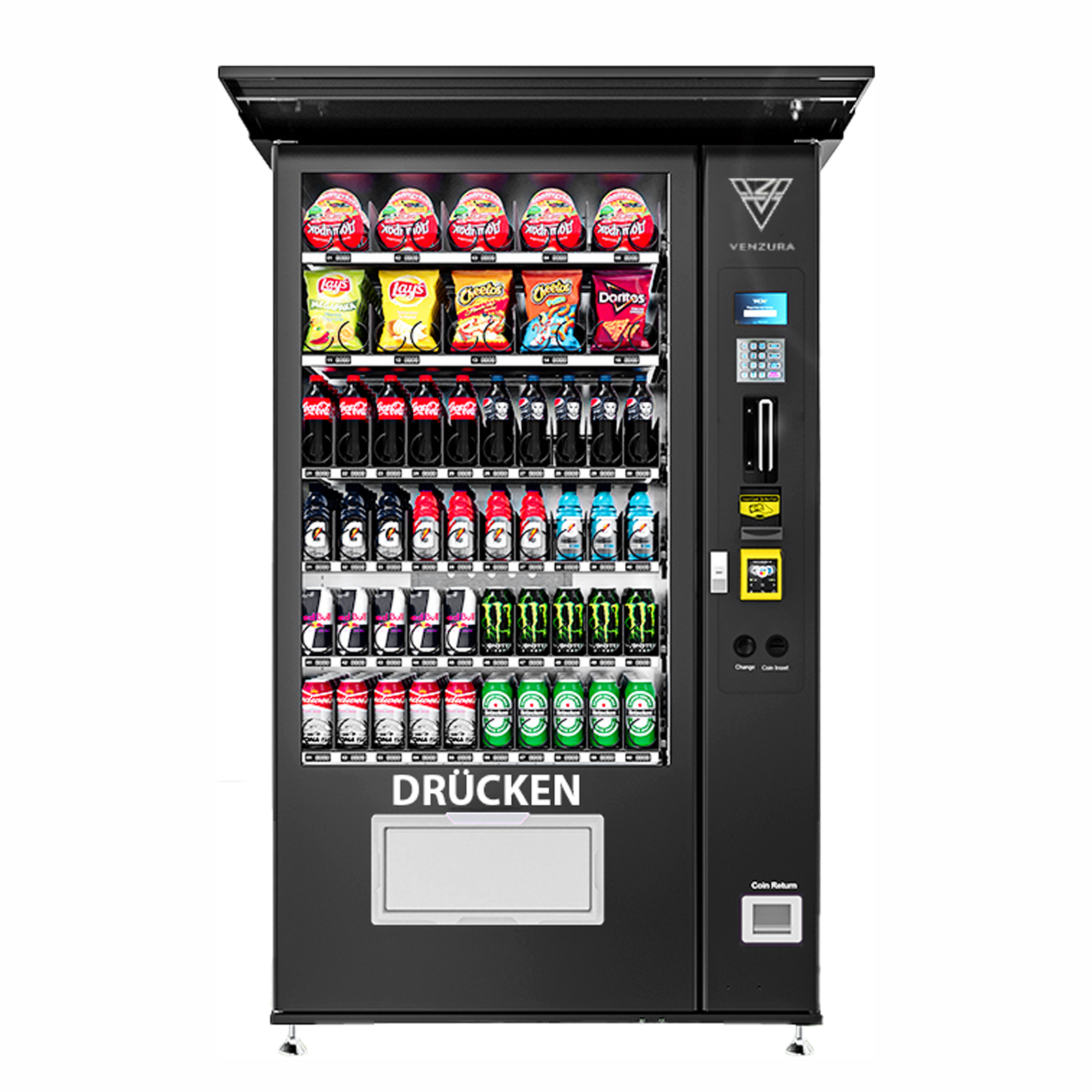 Snack & Getränkeautomaten V7-Gold für den Außenbereich Outdoor Neu