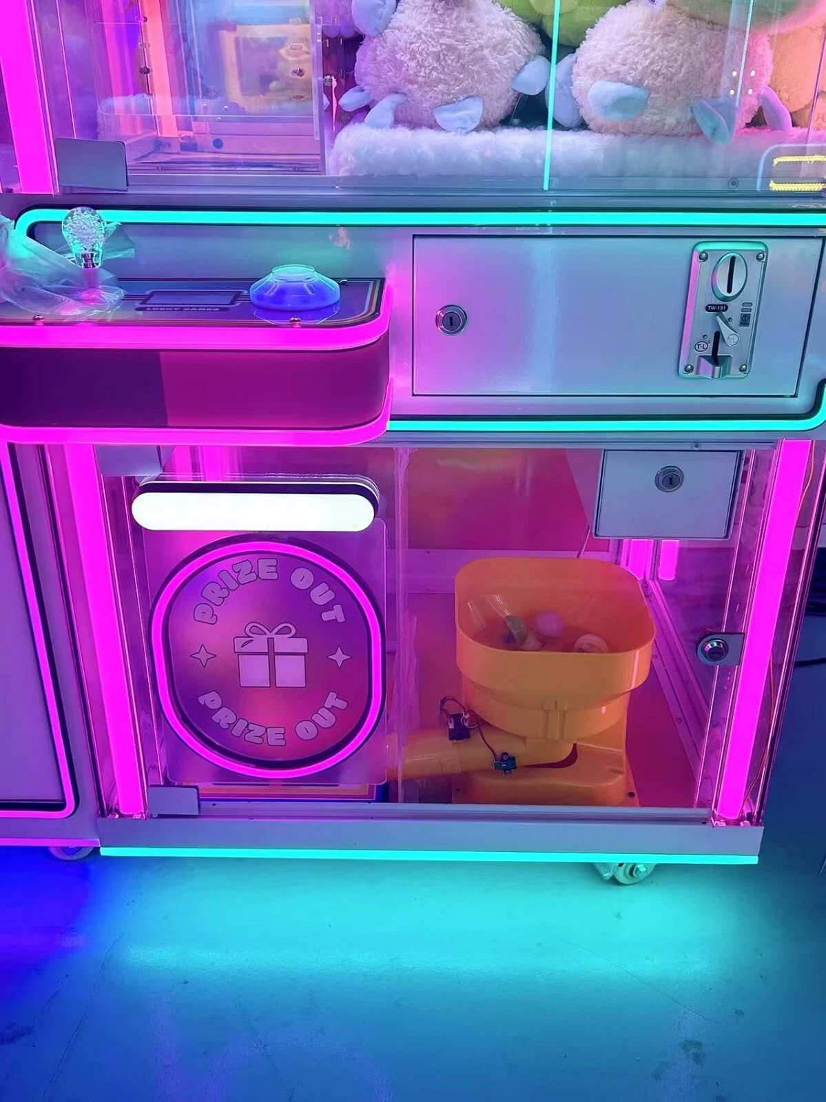 Greifautomat mit Trostpreisausgabe mit Münz- und Scheinwurf NEU - Image 4