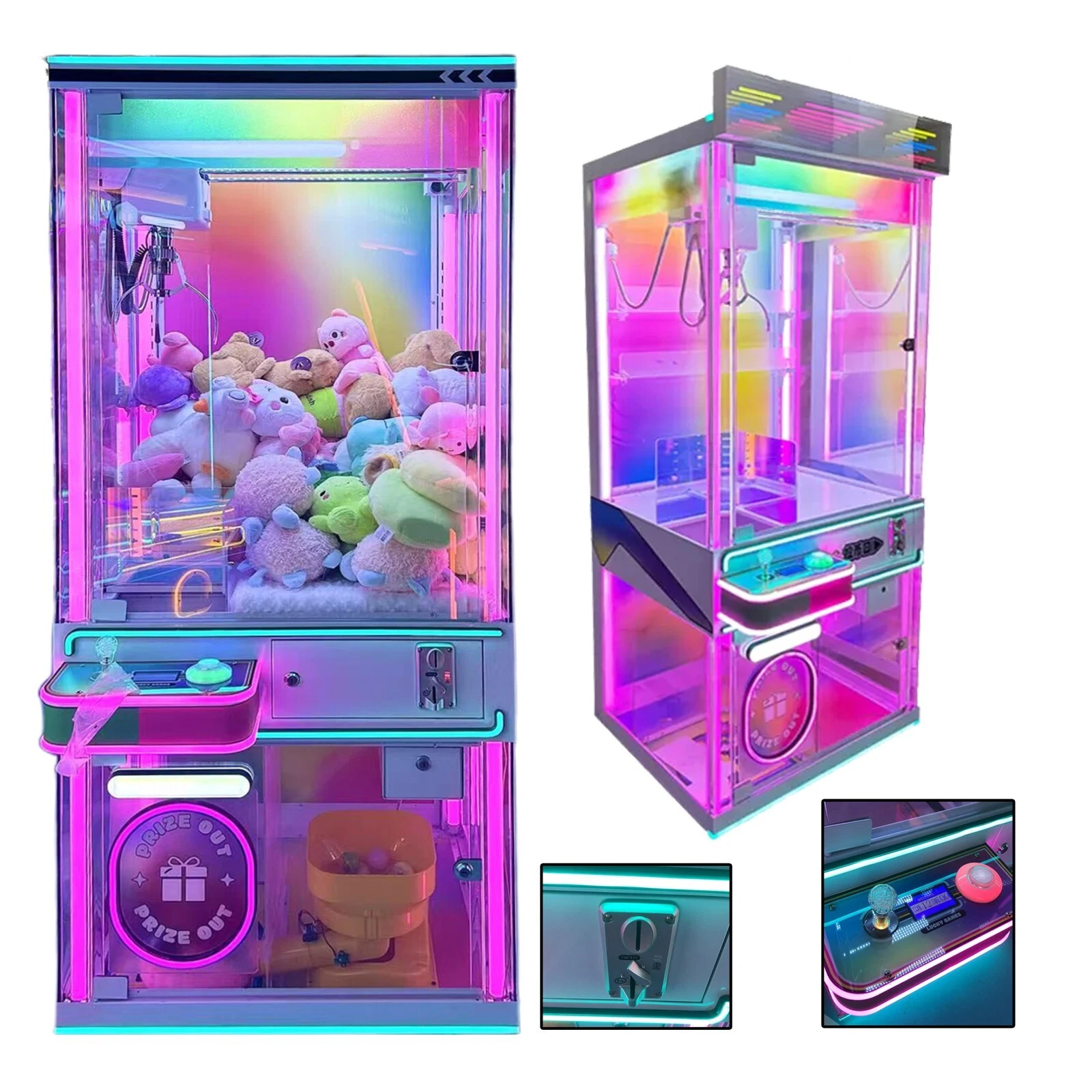 Greifautomat mit Trostpreisausgabe mit Münz- und Scheinwurf NEU - Image 6