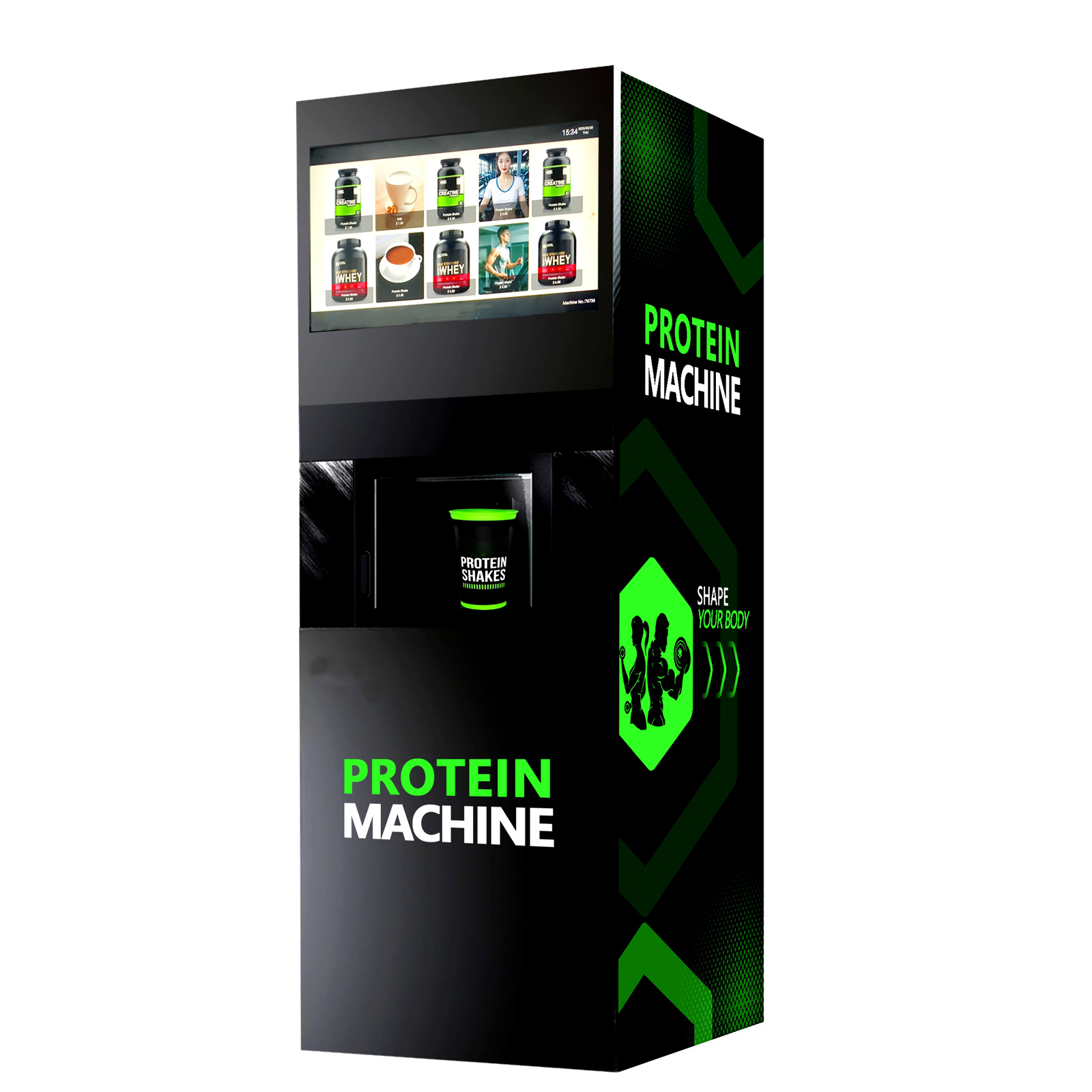 Bodyshake Smart Touch Proteinshake Automat Neu - Image 2