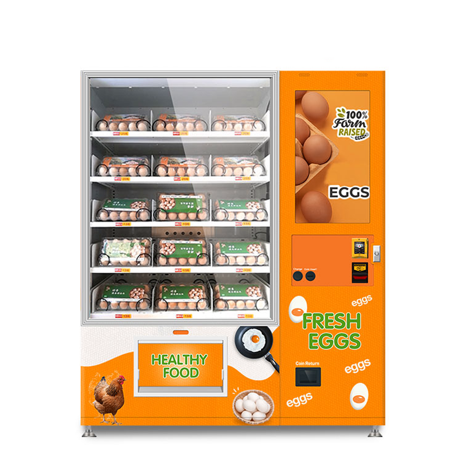 Bauernhof-Eierautomat – Frische-Eierautomat zu verkaufen