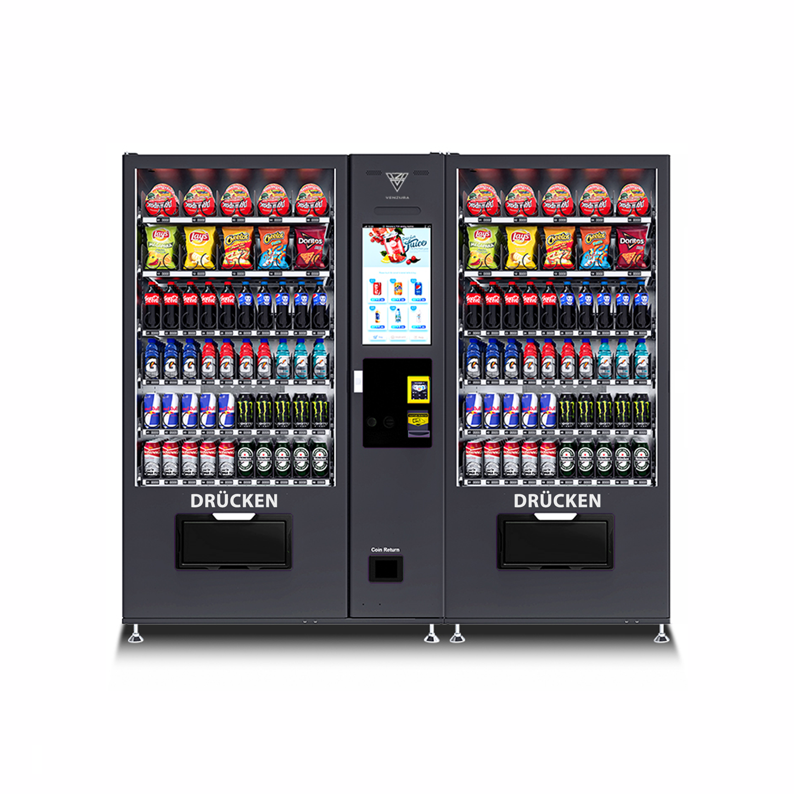 Snackautomat 2in1 V10 mit Lift Touch Display 22 Zoll NEU