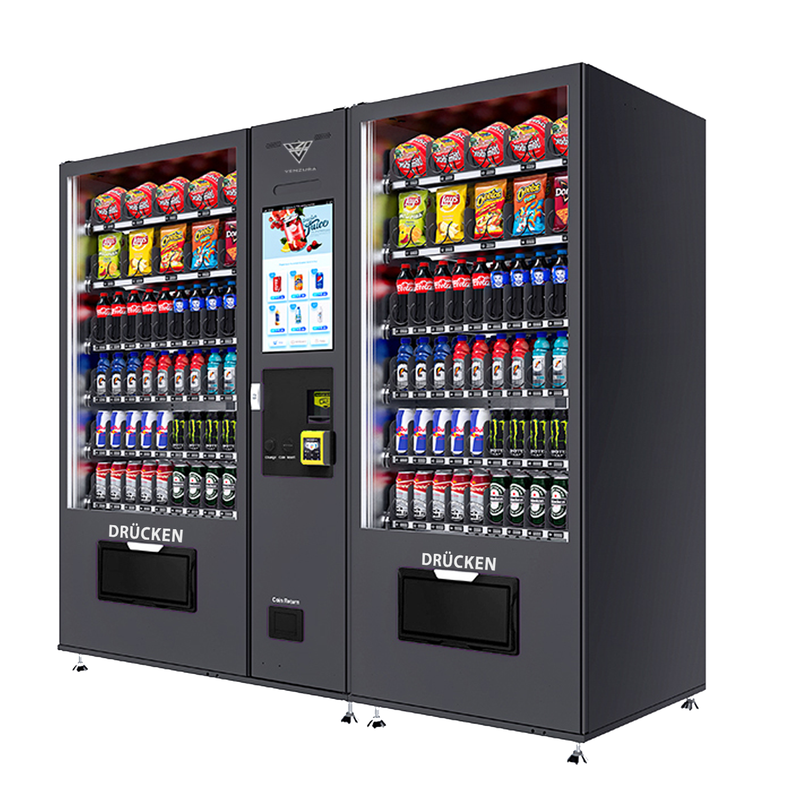 Snackautomat 2in1 V10 mit Lift Touch Display 22 Zoll NEU - Image 3