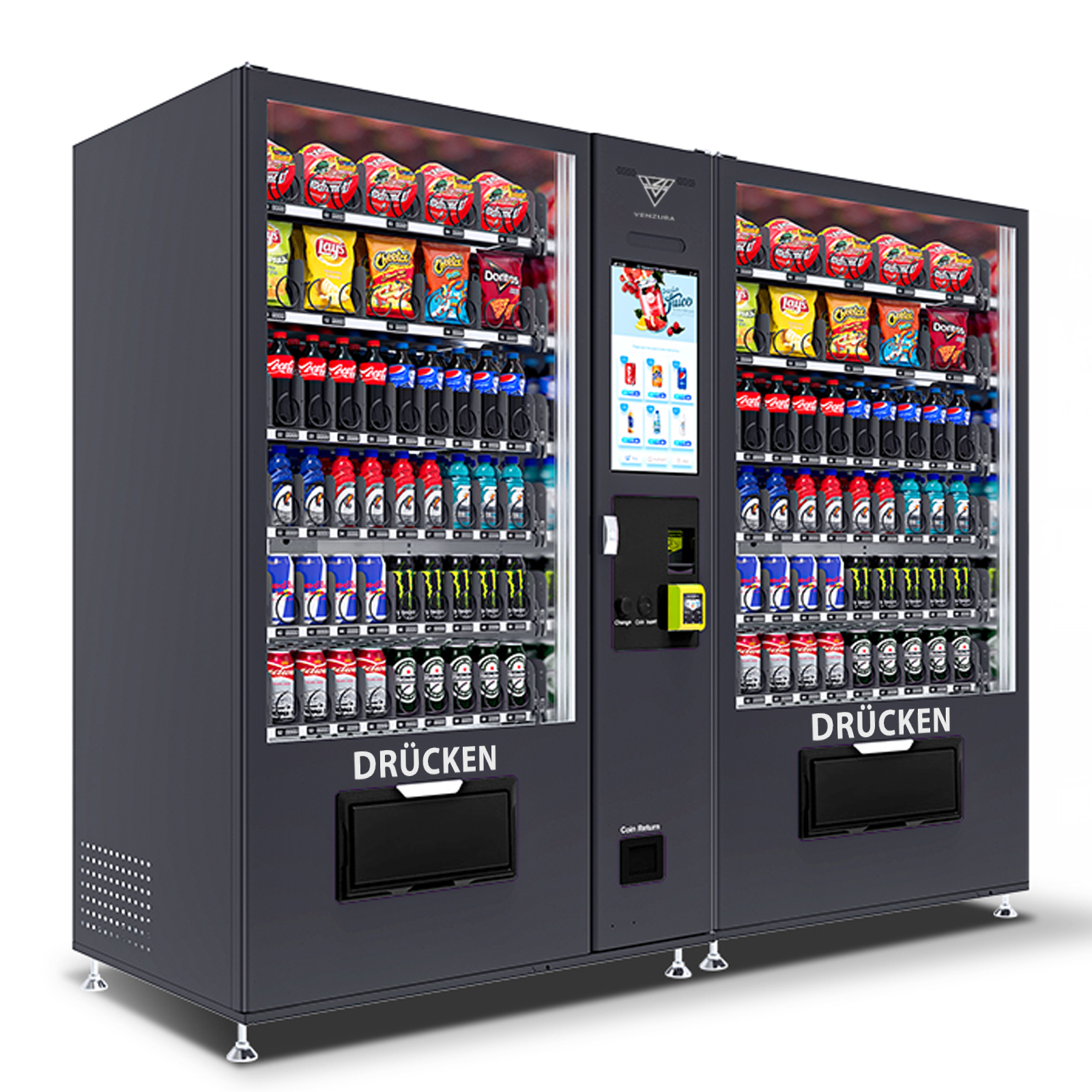 Snackautomat 2in1 V10 mit Lift Touch Display 22 Zoll NEU - Image 4