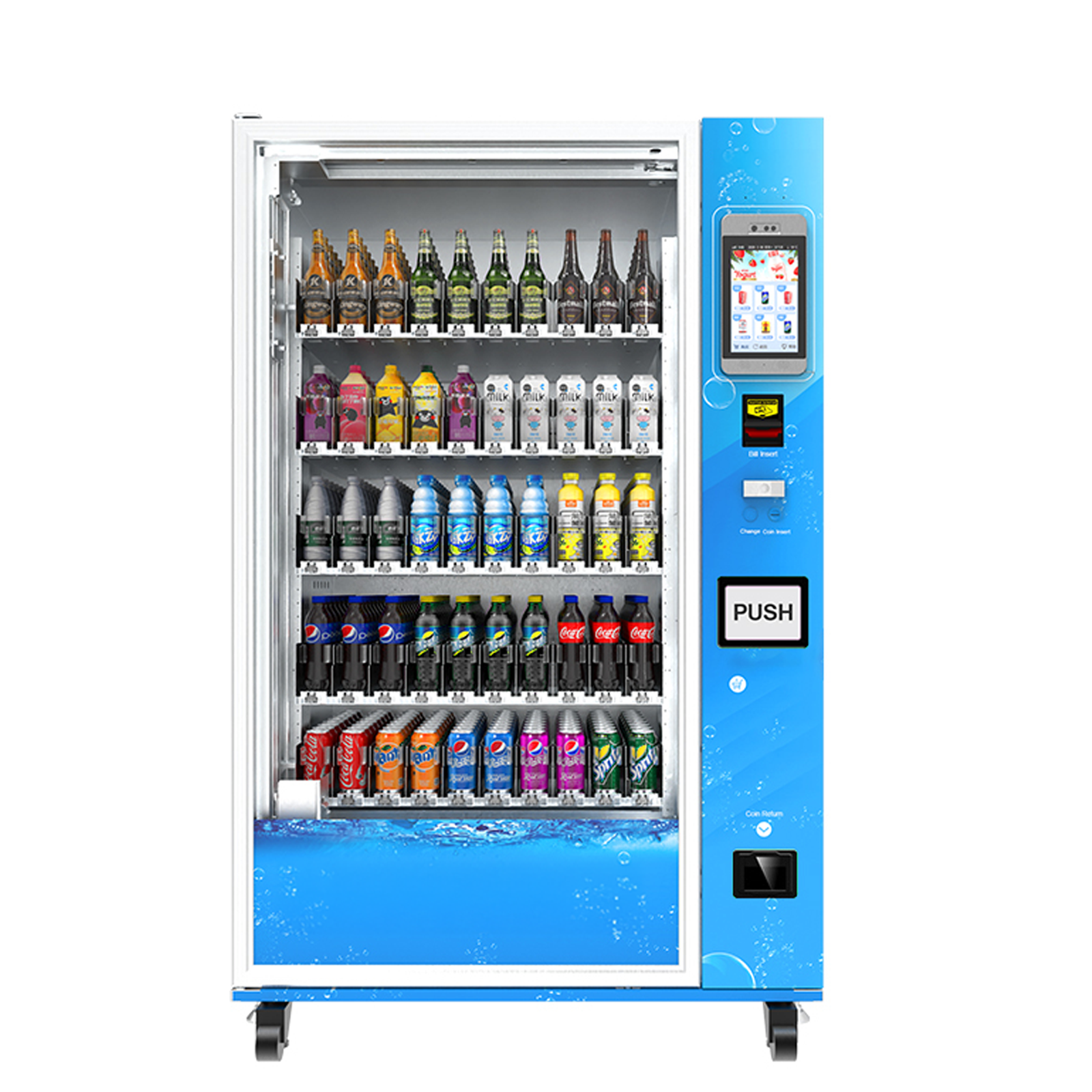 Getränkeautomat für Glasflaschen lift Neu