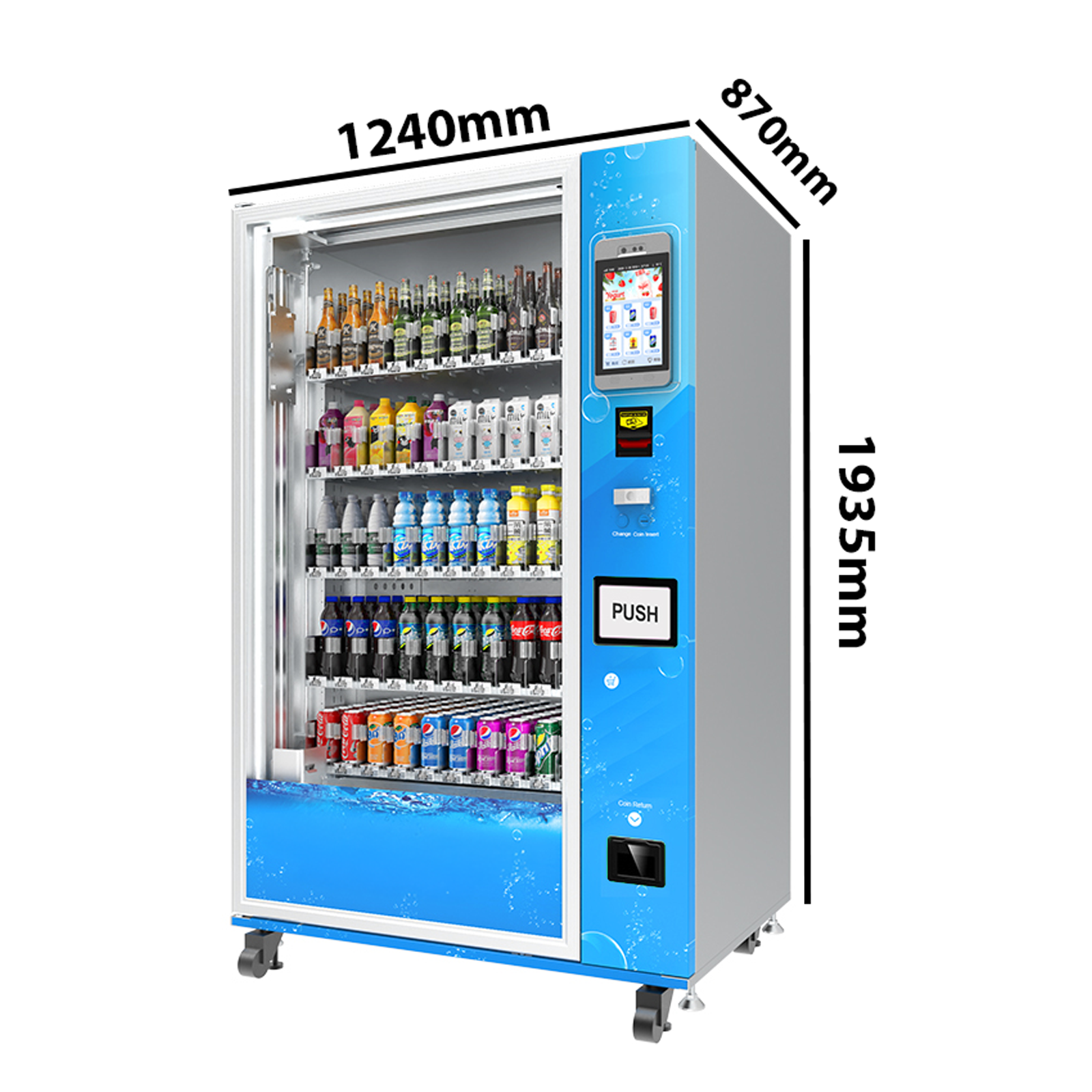 Getränkeautomat für Glasflaschen lift Neu - Image 4