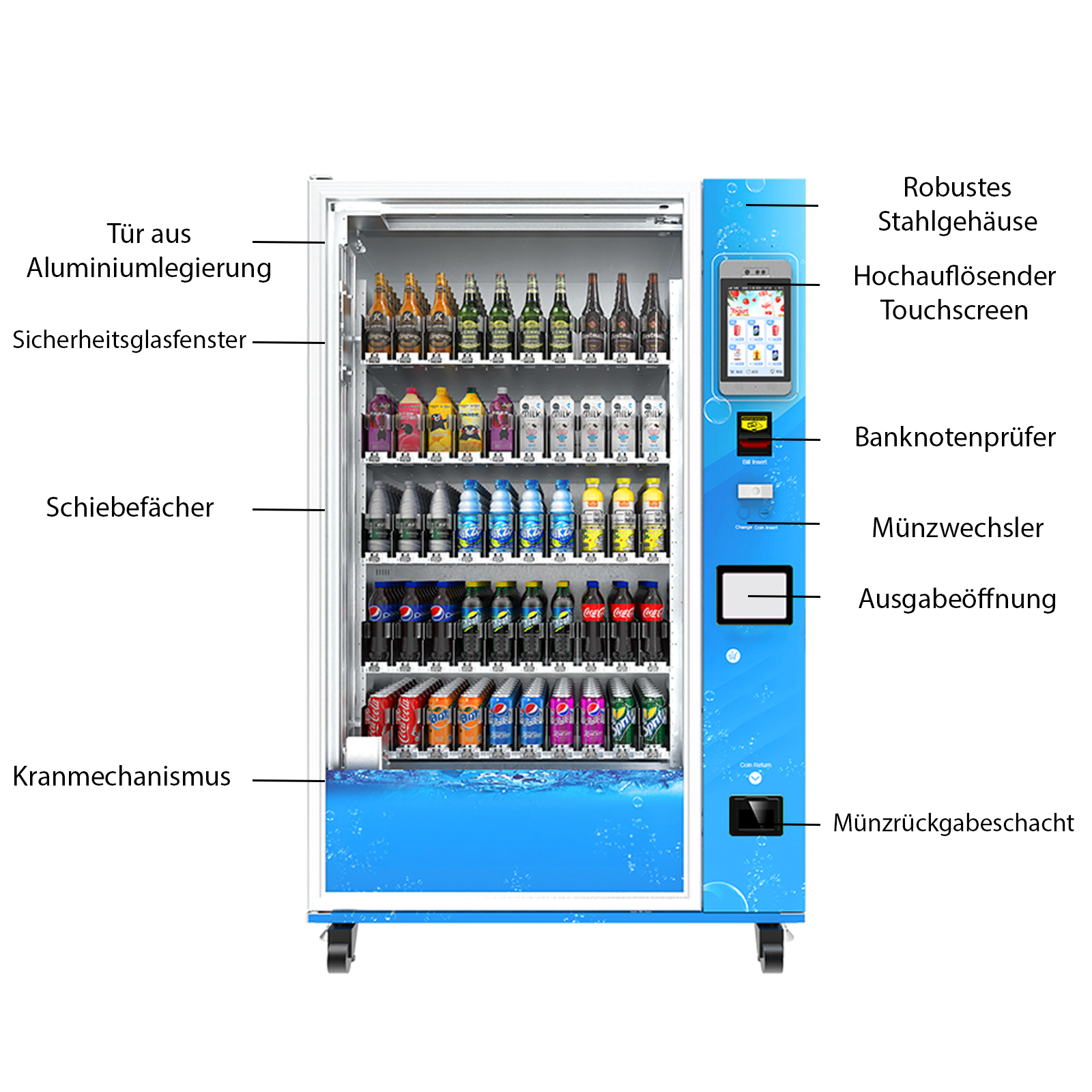 Getränkeautomat für Glasflaschen lift Neu - Image 5